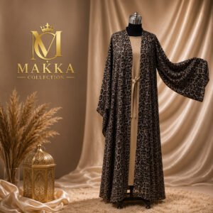 Ensemble abaya en satin 2 pièces